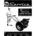 Garden Tractor (David Bradley) Super 5.6-HP Model No. 917.575112 Service