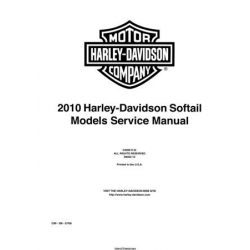 Harley Davidson 2010 Softail Model 99482-10 Service Manual