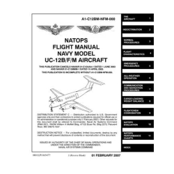 Natops Flight Manual Navy Model UC-12B-F-M King Air Aircraft A1-C12BM-NFM-000