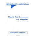 Grumman American Model AA-5 and Traveler Owner's Manual $9.95