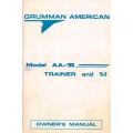 Grumman American Model AA-1B Trainer and Tr2 Owner's Manual AA1B-137-3