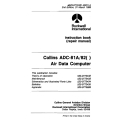 Collins ADC-81A,82 Air Data Computer Instruction Book and Repair Maual 523-0772431-00211A