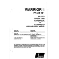 Piper Warrior II PA-28-161 Pilot's Operating Handbook and  Flight Manual VB-1180_v2017