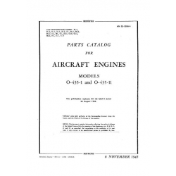 Lycoming O-435-1,O-435-11 Parts Catalog AN 02-15BA-4 