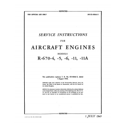Continental Service Instructions  R-670-4,5 6,11A, AN 02-40AA-2