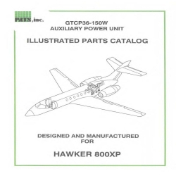 Hawker 800XP GTCP36-150W Auxiliary Power Unit Illustrated Parts Catalog