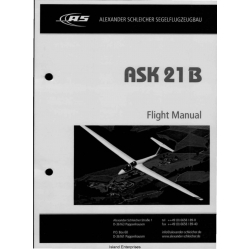 Flight Manual for the Sailplane ASK 21 B