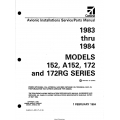 Cessna Models 152, A152, 172, 172RG Series (1983 thru 1984) Avionics Installations/Parts Manual D4608-13