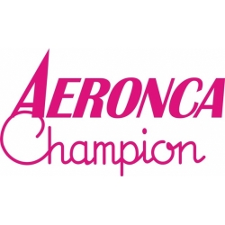 Aeronca Champion Aircraft Logo,Decal/Sticker  6''h x 10.5''w!