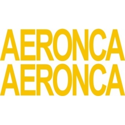 Aeronca Aircraft logo,Decal/Sticker 3''h x 9''w!