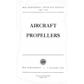TM 1-412 AIRCRAFT PROPELLERS TECHNICAL MANUAL $13.95