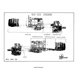 Allison 501-D13 Engine Service Manual 1958