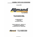 Allmand TLB 6235 ESL Series Assembly Parts and Accessories 2005