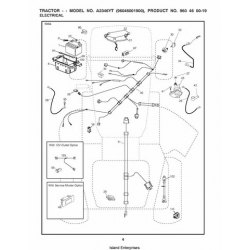 Ariens A2346YT (96046001900) Tractors Repair Parts Manual