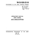 Army AH-1G Helicopter TM 55-1520-221-10 Operator's Manual
