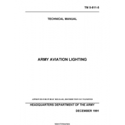 Army Aviation Lighting TM 5-811-5 Technical Manual 1991