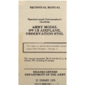 Grumman OV-1B Airplane Observation Stol Technical Manual 1979
