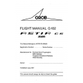 Astir CS Jeans Grob Flight Manual G 102 $2.95