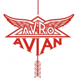 Avro Avian Aircraft Logo,Decal/Stickers!