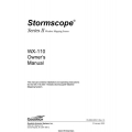 B.F Goodrich WX-110 Stormscope Series II Weather Mapping Sensor Owner's Manual 2002