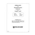 Taylor-Dunn Model B2-10 SN 151285 & UP Operation and Maintenance Manual with Parts List