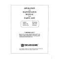 Taylor-Dunn Model B2-48 B2-38 SN 54833-74781 Operation and Maintenance Manual with Parts List MB-248-00