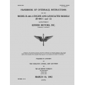 Kinner R-440-1, & 3 Aircraft Engine Overhaul Instructions 1942