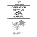 Taylor-Dunn Model B6-60 B6-61 SN 92463 & UP Operation Service and Parts Manual MB-660-00