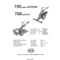 BCS 700 Series Action 710 thru 732 Two Wheel Tractors Owner's Manual