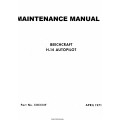 King Beechcraft H-14 Autopilot Maintenance Manual 130333F