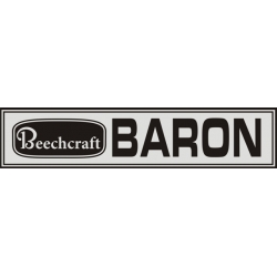 Beechcraft Baron Aircraft Decal,Sticker!