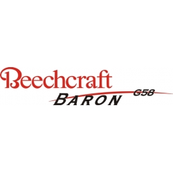 Beechcraft Baron G58 Aircraft Logo,Decals!