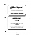 Bendix King KR-86 Maintenance, Installation Manual 006-05084-0001, 006-00084-0004