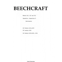 Beechcraft D17, E17 and F17 Operation, Inspection and Maintenance Manual