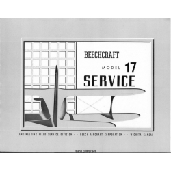 Beechcraft Model 17 Service and Operation Data