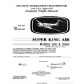 Beechcraft Super King Air 200 & 200C Pilot's Operating Handbook 1978 - 1979 $13.95