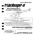 Bell Model 206B Jet Ranger-II Rotorcraft Flight Manual BHT-206B-FM-1