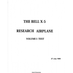 Bell X-5 Research Airplane Manual 1989