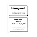 Bendix King KMD 150 Multifunction Display/GPS Installation Manual 006-10607-0000