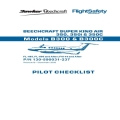 Beechcraft Super King Air Models B300 & B300C Pilot's Checklist 130-590031-237