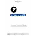 Messerschmitt BF 109 G-2 Messerschmitt Flight & Maintenance Manual $2.95