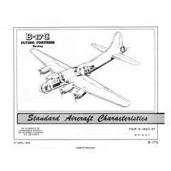 Boeing B-17G Flying Fortress Standard Aircraft Characteristics 1949