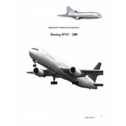 Boeing B767-200 Aircraft Operation Manual
