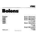 Bolens 1658 (H16XL) Tractor 12HP, 14HP, 16HP & 18HP Parts List