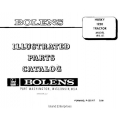 Bolens Husky 1220 Tractor Assembly Model 193-01 Parts Catalog