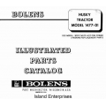 Bolens Husky 1477 Tractor Assembly Model 1477-01 Parts Catalog