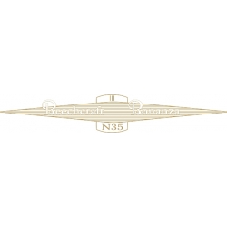 Beechcraft Bonanza N35 Emblem Aircraft Decal,Sticker!
