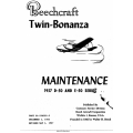 Beechcraft Twin Bonanza D-50 and E-50 Series Maintenance Manual 50-590103-9