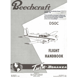 Beechcraft D50C Twin Bonanza Flight Manual 50-590127-1A2