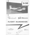 Beechcraft E-50 Twin Bonanza Flight Manual 50-590103B2
